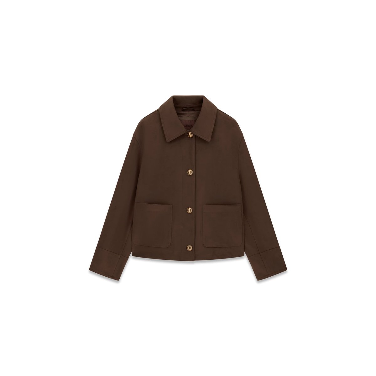 Veste En Suédine marron, GUESS