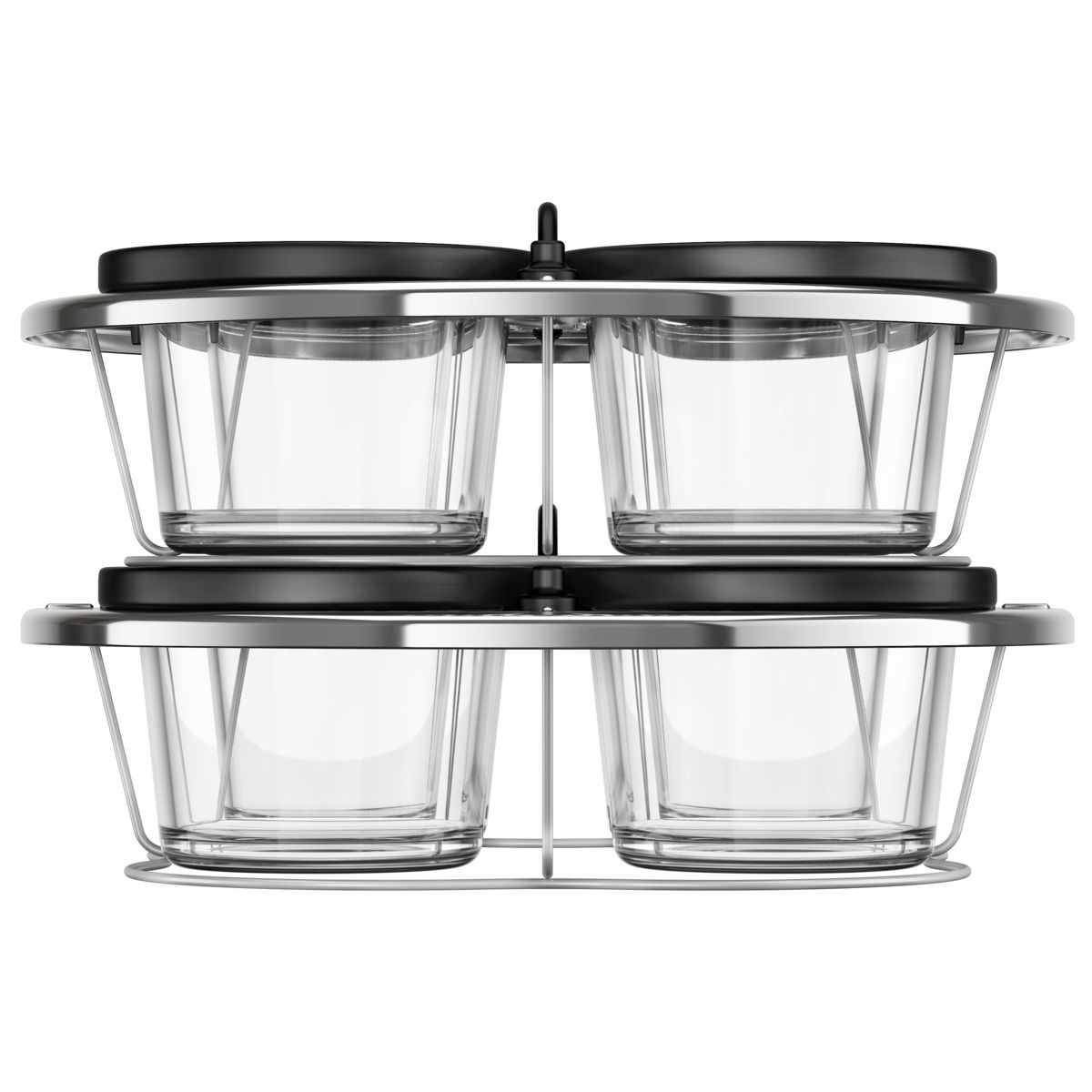 Verrine Kit 8 Verrines compat. Cookeo6L XA6140E0 couleur unique, MOULINEX
