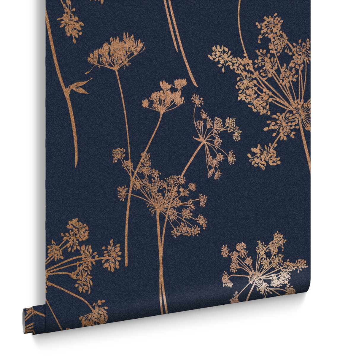 Papier peint Anthriscus Dusk bleu, GRAHAM ET BROWN