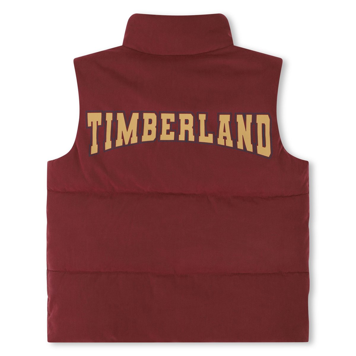 Doudoune zippée à logos marsala, TIMBERLAND
