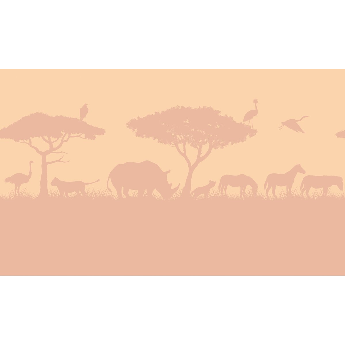 Savane - Soubassement adhésif bleu, LE PAPIERS DE NINON