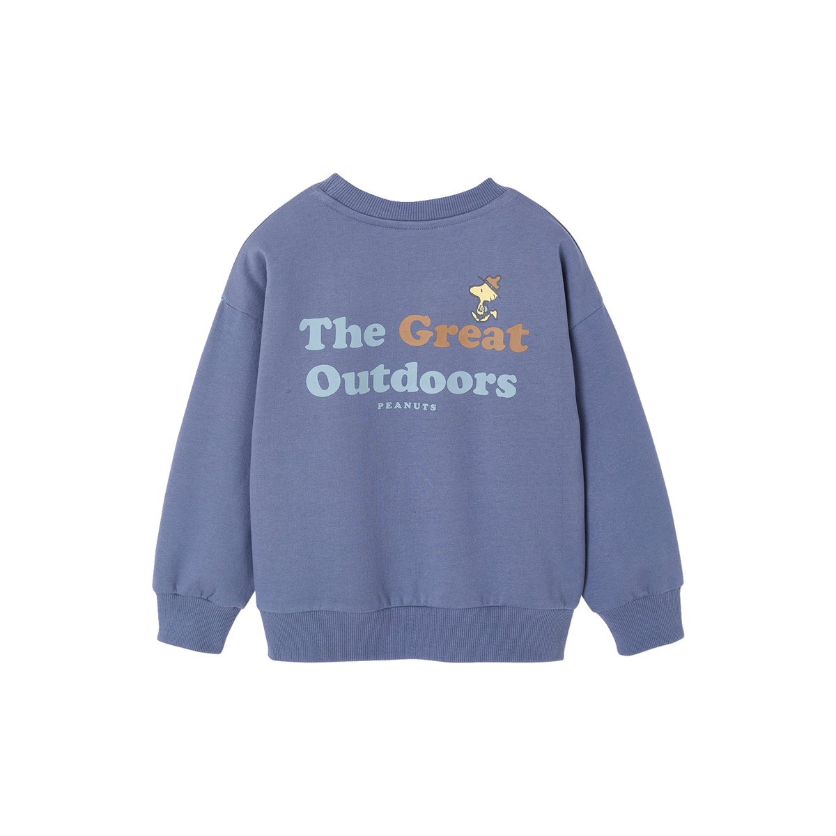 Sweat-shirt Snoopy Peanuts bleu jean, VERTBAUDET
