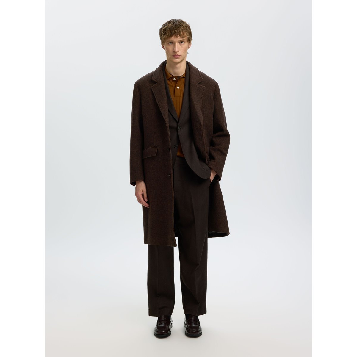 Manteau marron - monks robe1, SELECTED