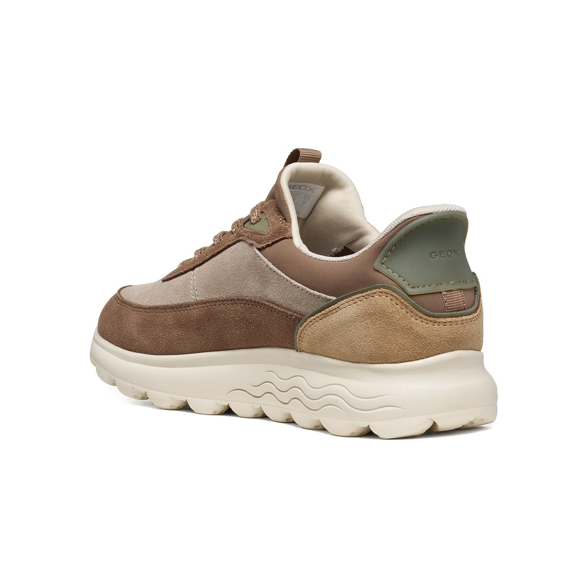 Baskets D SPHERICA PLUS beige/marron clair, GEOX