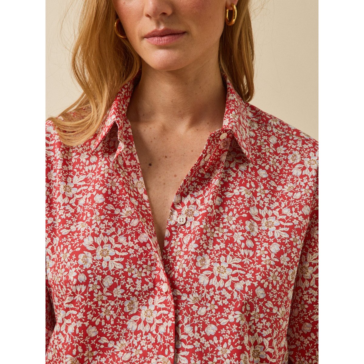 Chemise en tissu Liberty - Coupe Gaby liberty lizzy, CYRILLUS