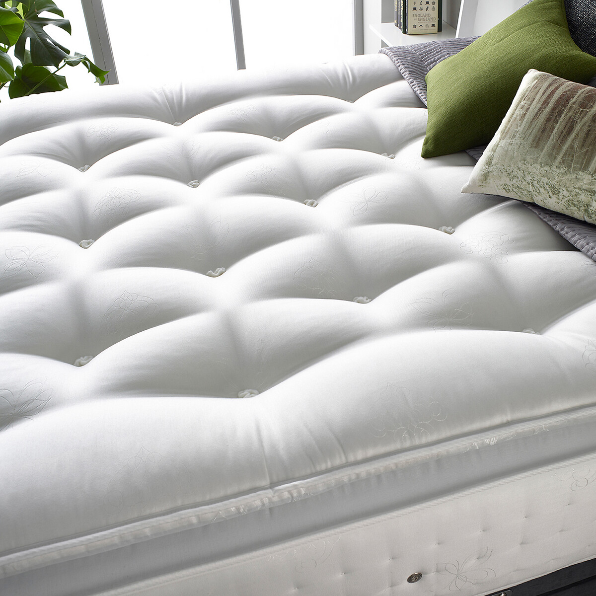 Cashmere 1000 Pocket Pillowtop Mattress white, ASPIRE