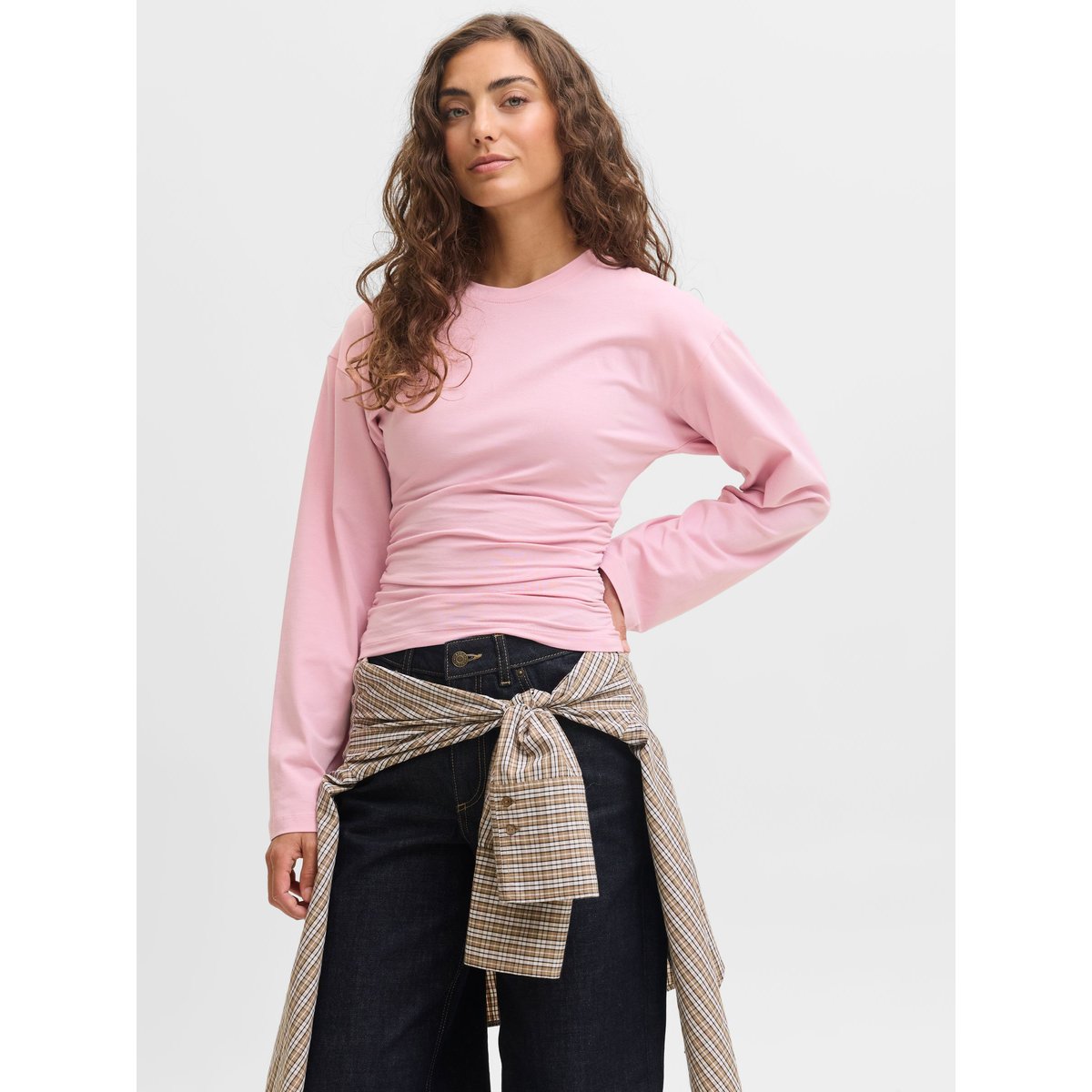 T-Shirt À Manches Longues violette - pink nectar 1, JJXX