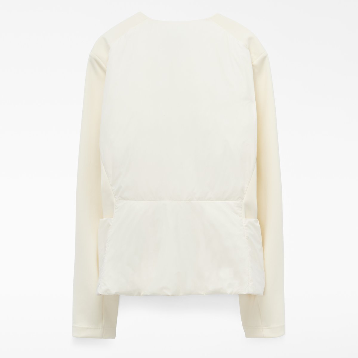 Veste cintrée à col rond écru, ADOLFO DOMINGUEZ