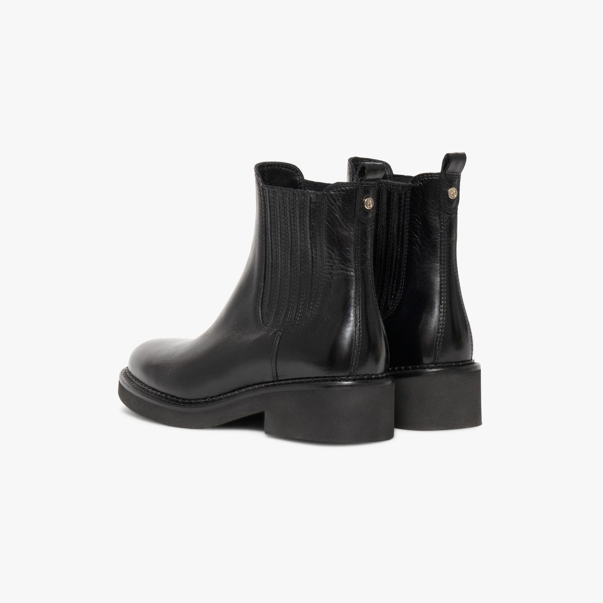 Boots À Talon en cuir MILLIE noir, BOCAGE