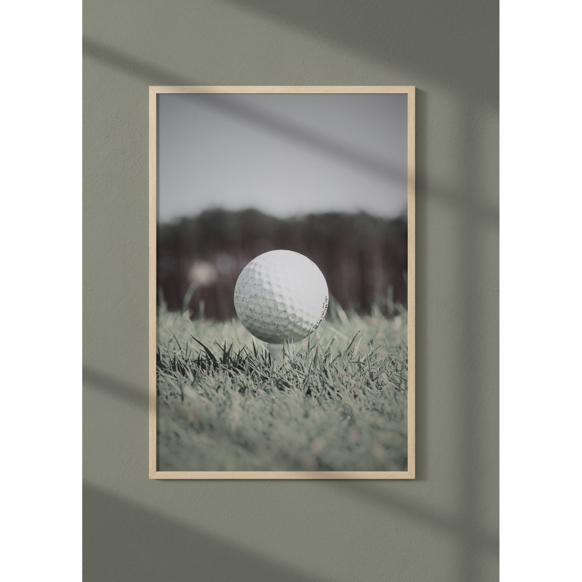 Affiche Golf 2 blanc, L'AFFICHERIE