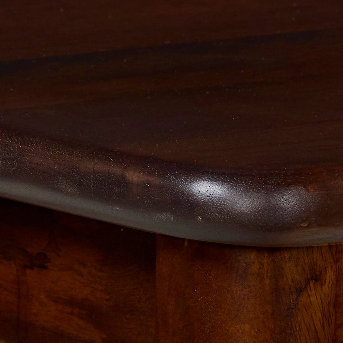 Banc en bois de manguier RIVEN bois foncé, MADE IN MEUBLES