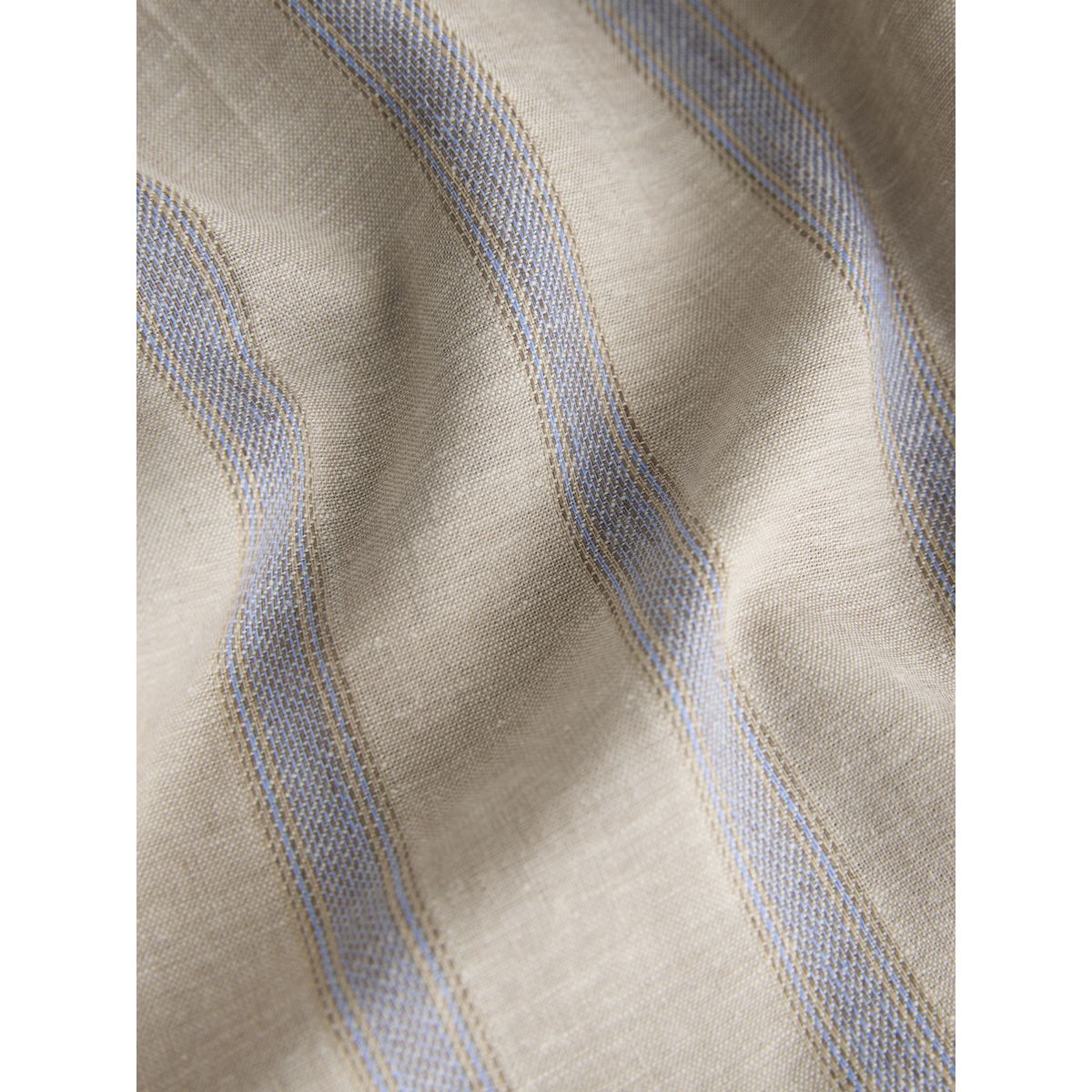 Bermuda en lin mélangé n. premium rayures bleues/beige, NEXT