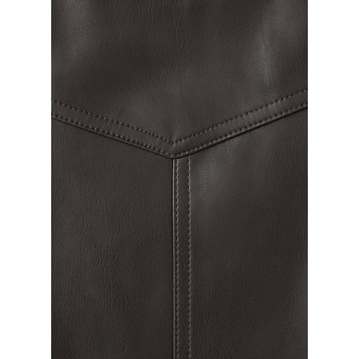 Jupe similicuir plissée marron, MANGO KIDS