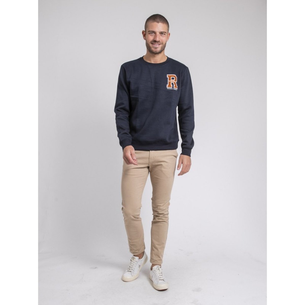 Sweat Col Rond Wasgany bleu marine, RITCHIE