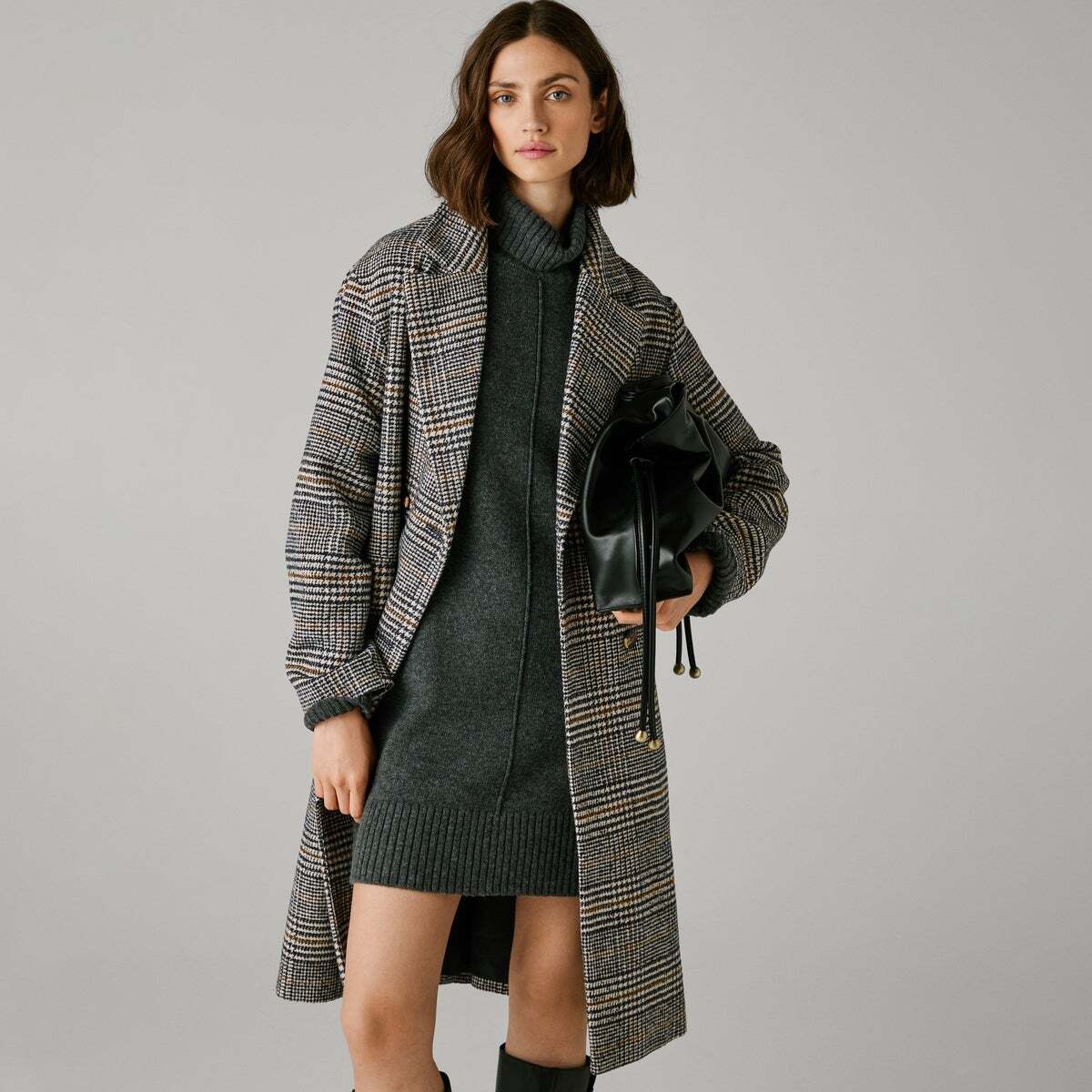 Manteau Pied-De-Poule rose, PEPE JEANS