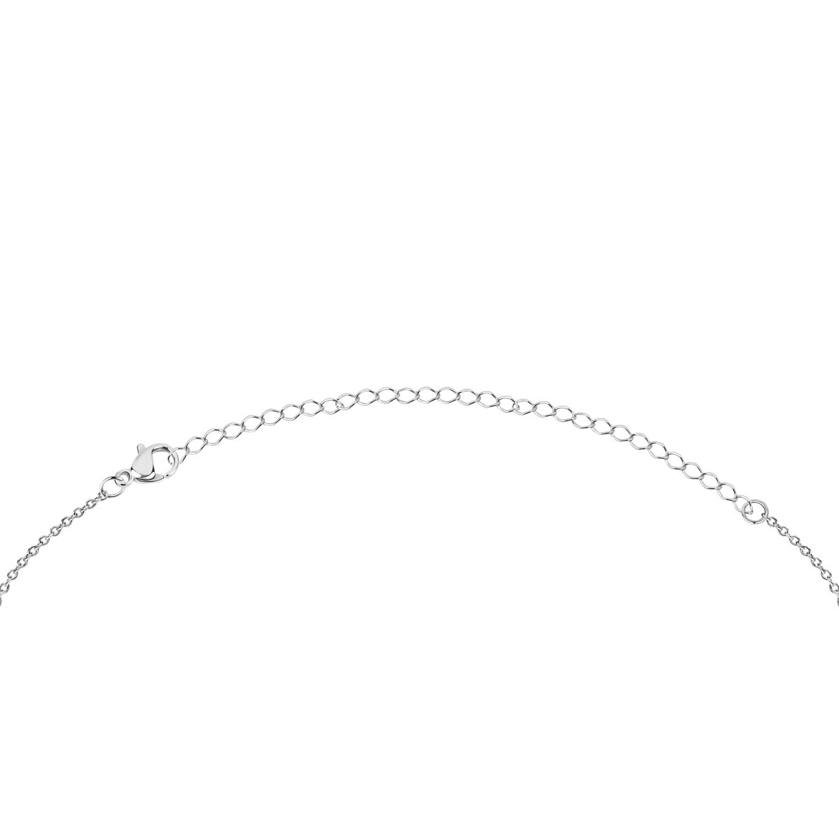 Collier en acier ANGELI argent, BLUESPIRIT
