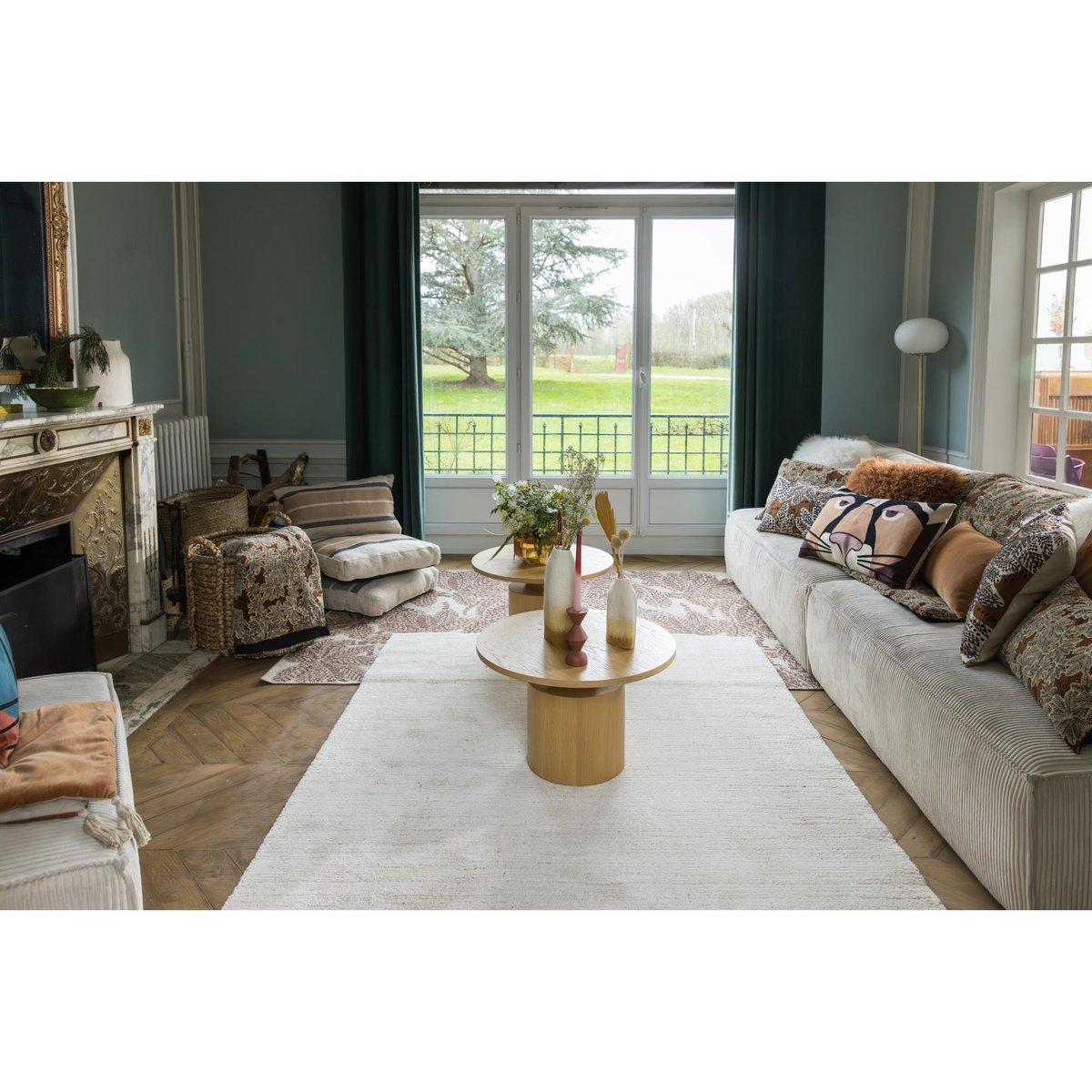 Tapis Larry naturel, VIVARAISE