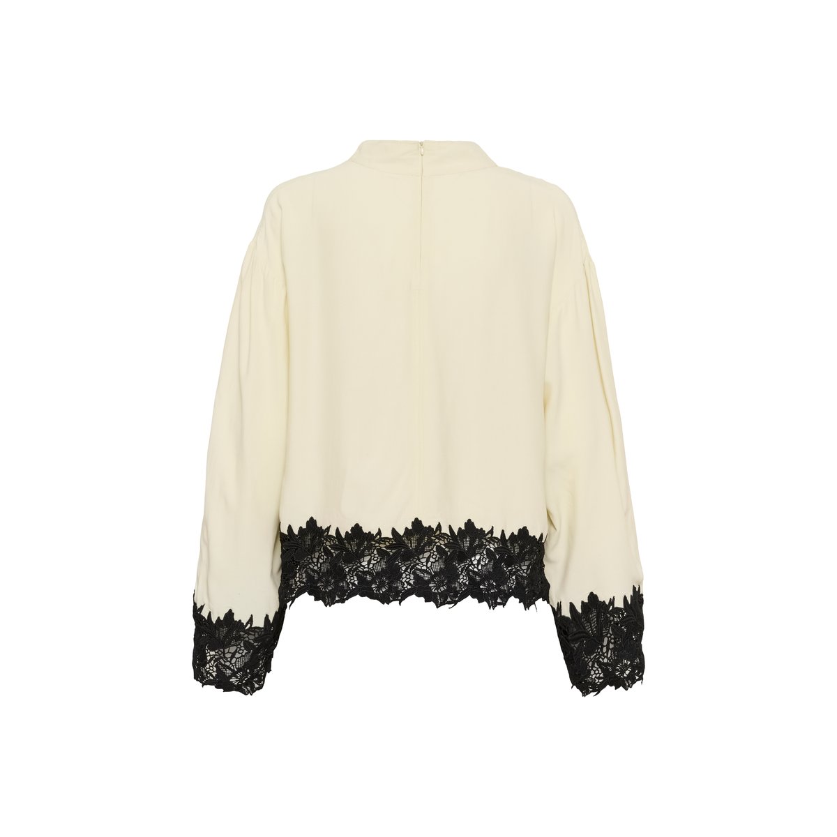 Blouse à manches longues beige pistachio shell, SOAKED IN LUXURY