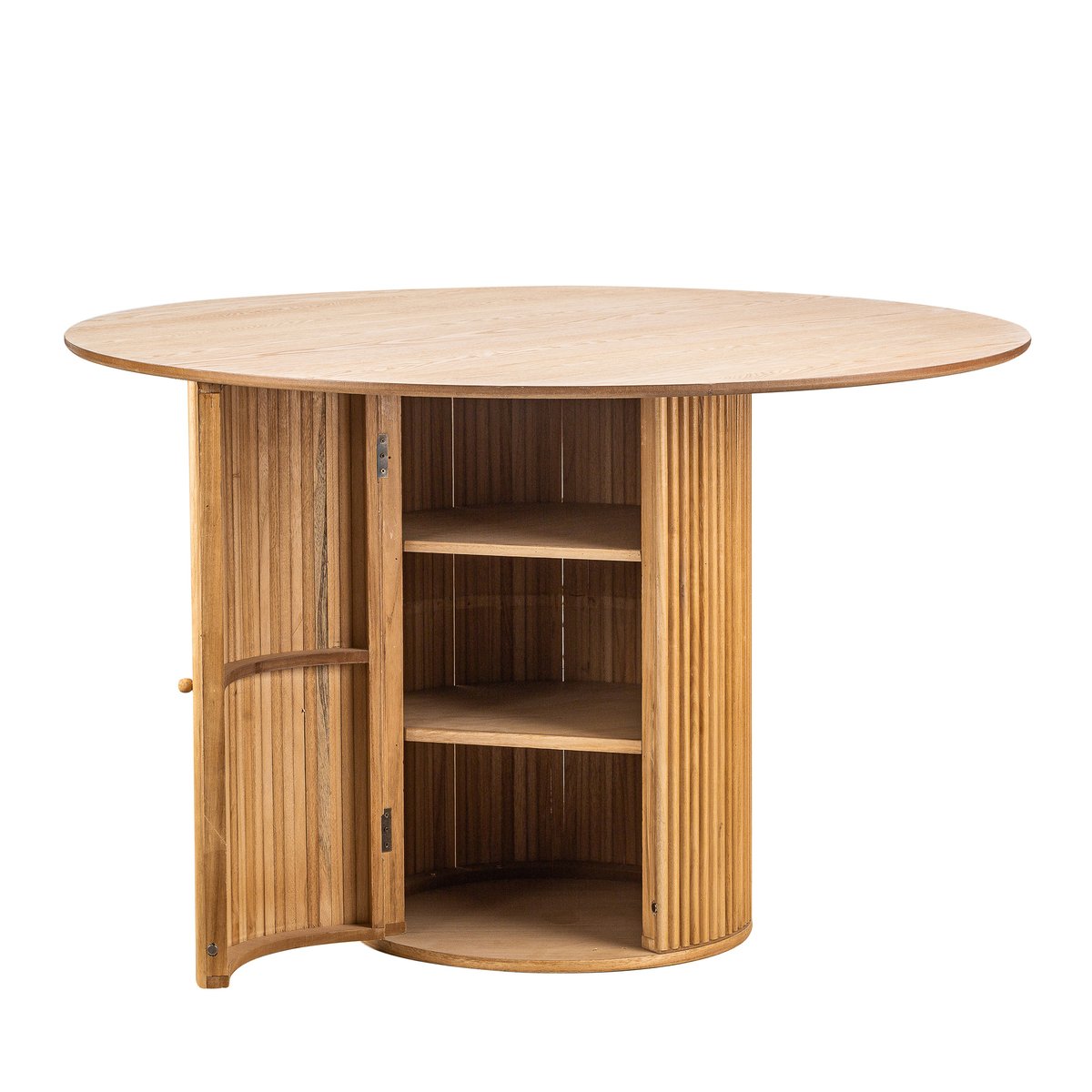 Table à manger 6 personnes, bois, HAVANA bois naturel, NORDLYS