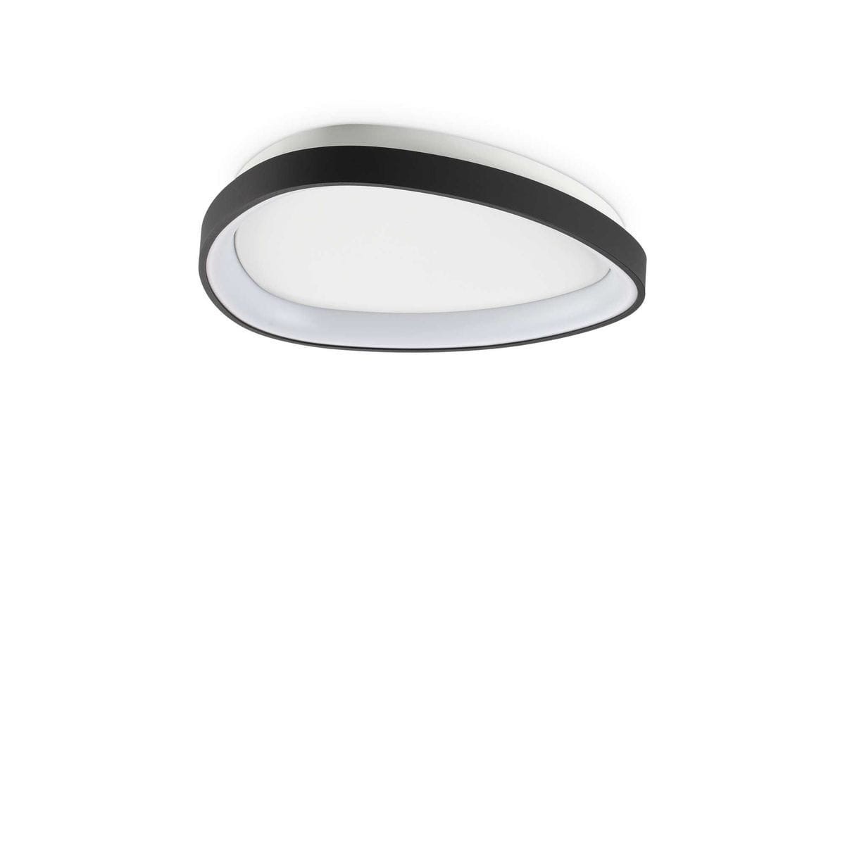 Plafonnier    lumière chaude  GEMINI noir, IDEAL LUX