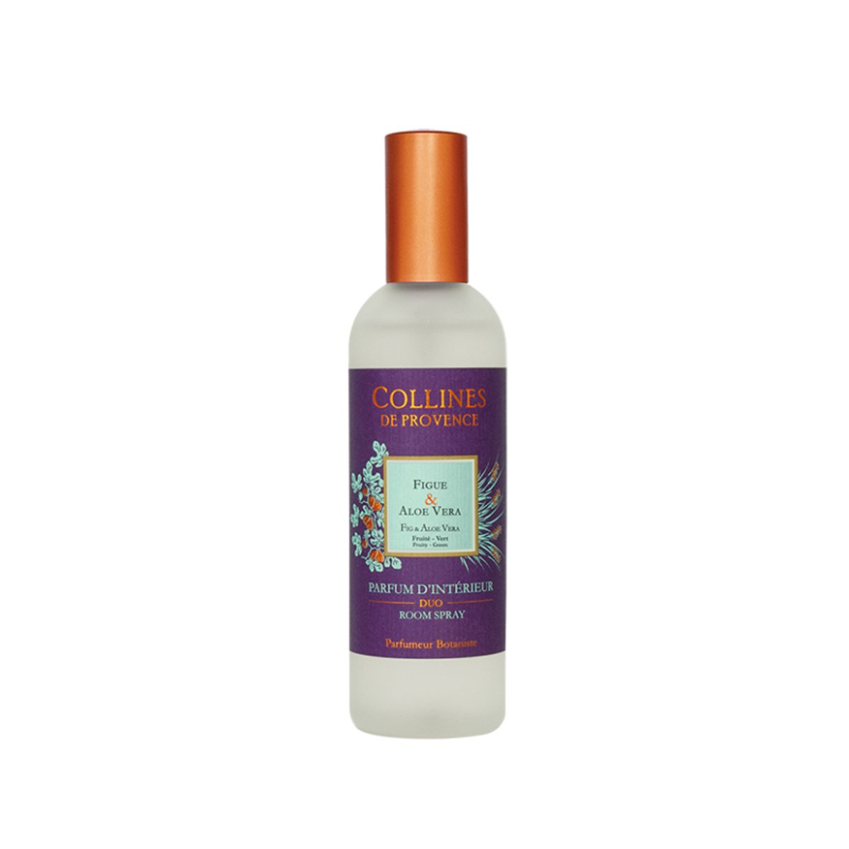 Parfum d'Intérieur FIGUE & ALOE VERA violet, COLLINES DE PROVENCE