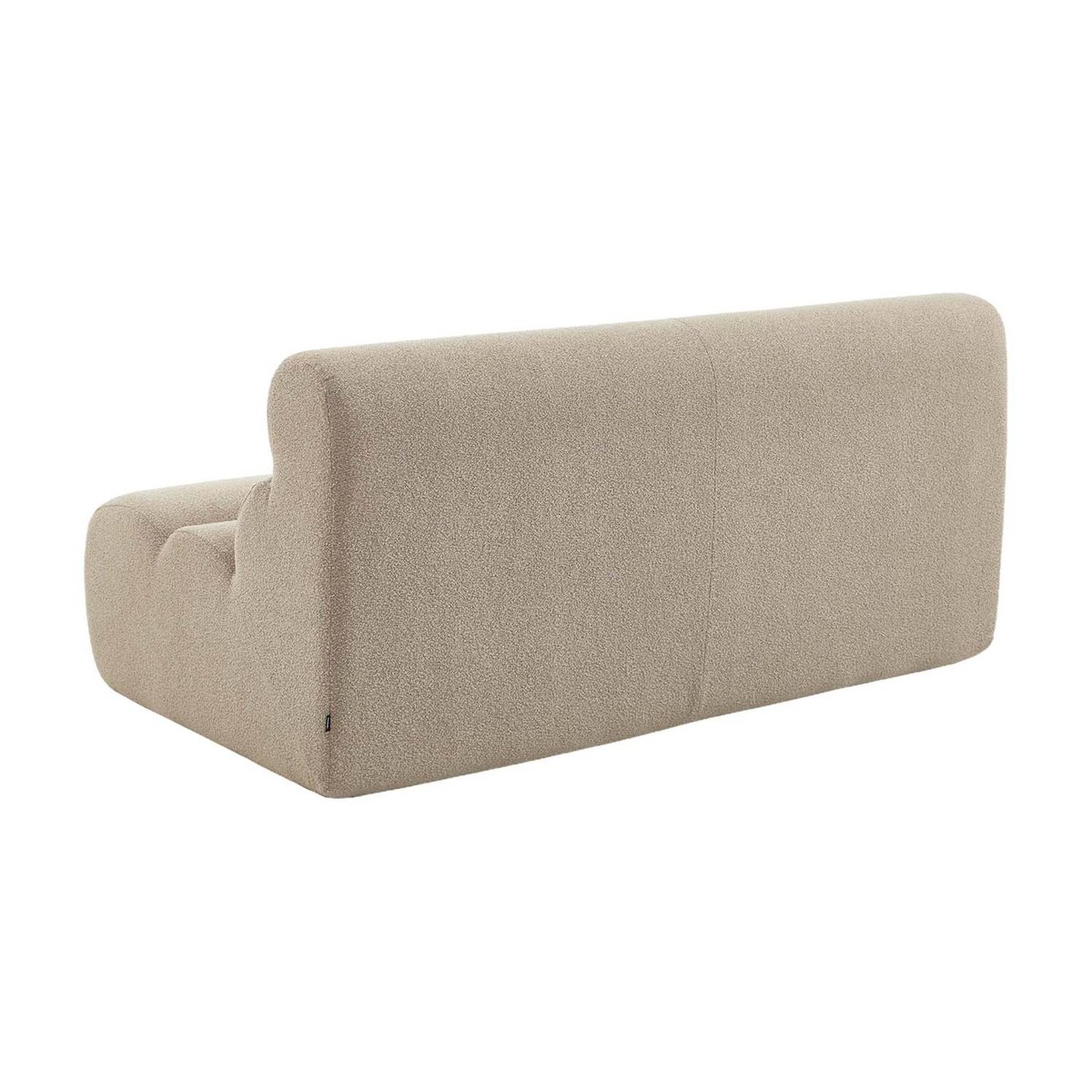 Chauffeuse compressée bouclette texturée 2 places NOVA beige, SWEEEK