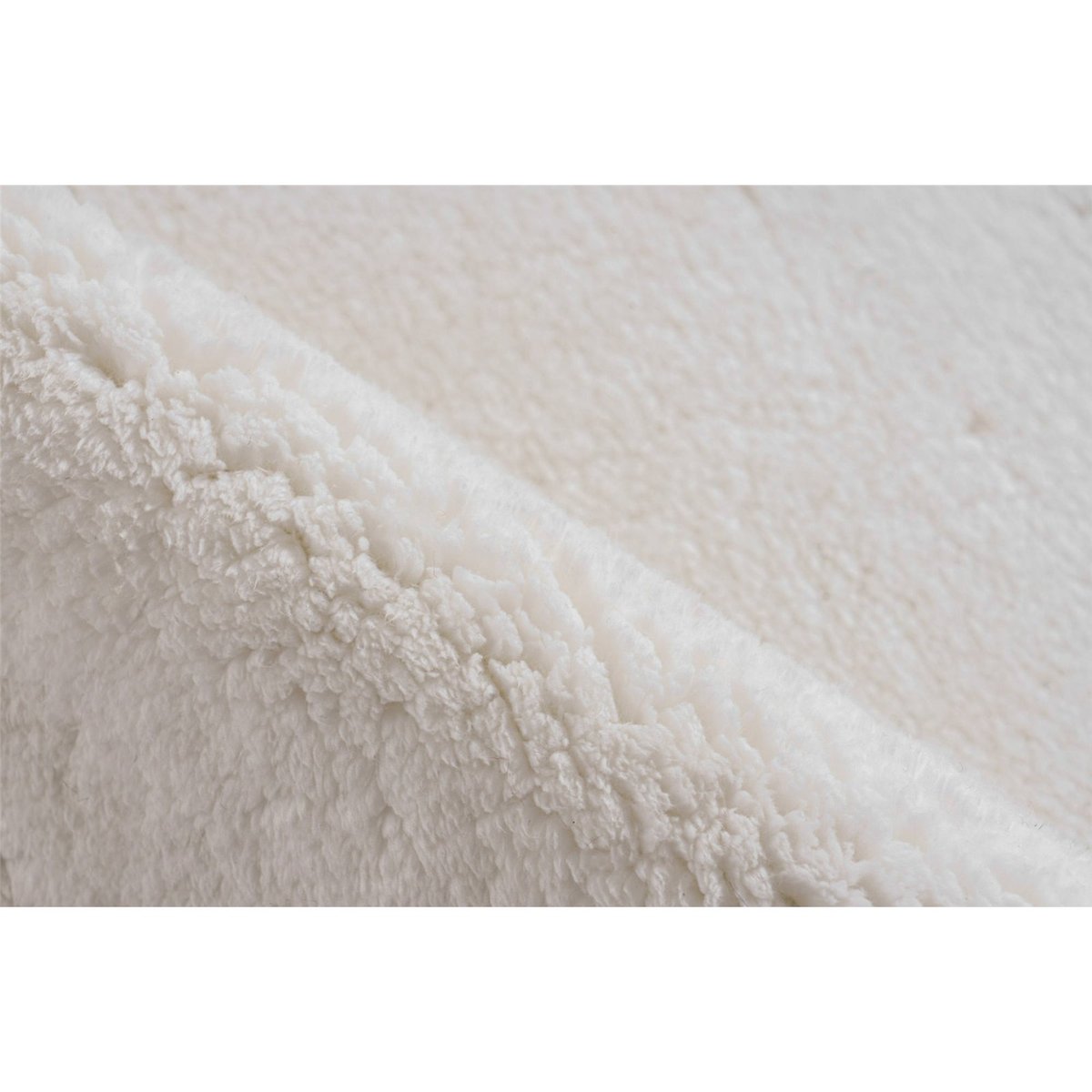 Tapis de bain rectangulaire blanc pur intemporel, ARTE ESPINA