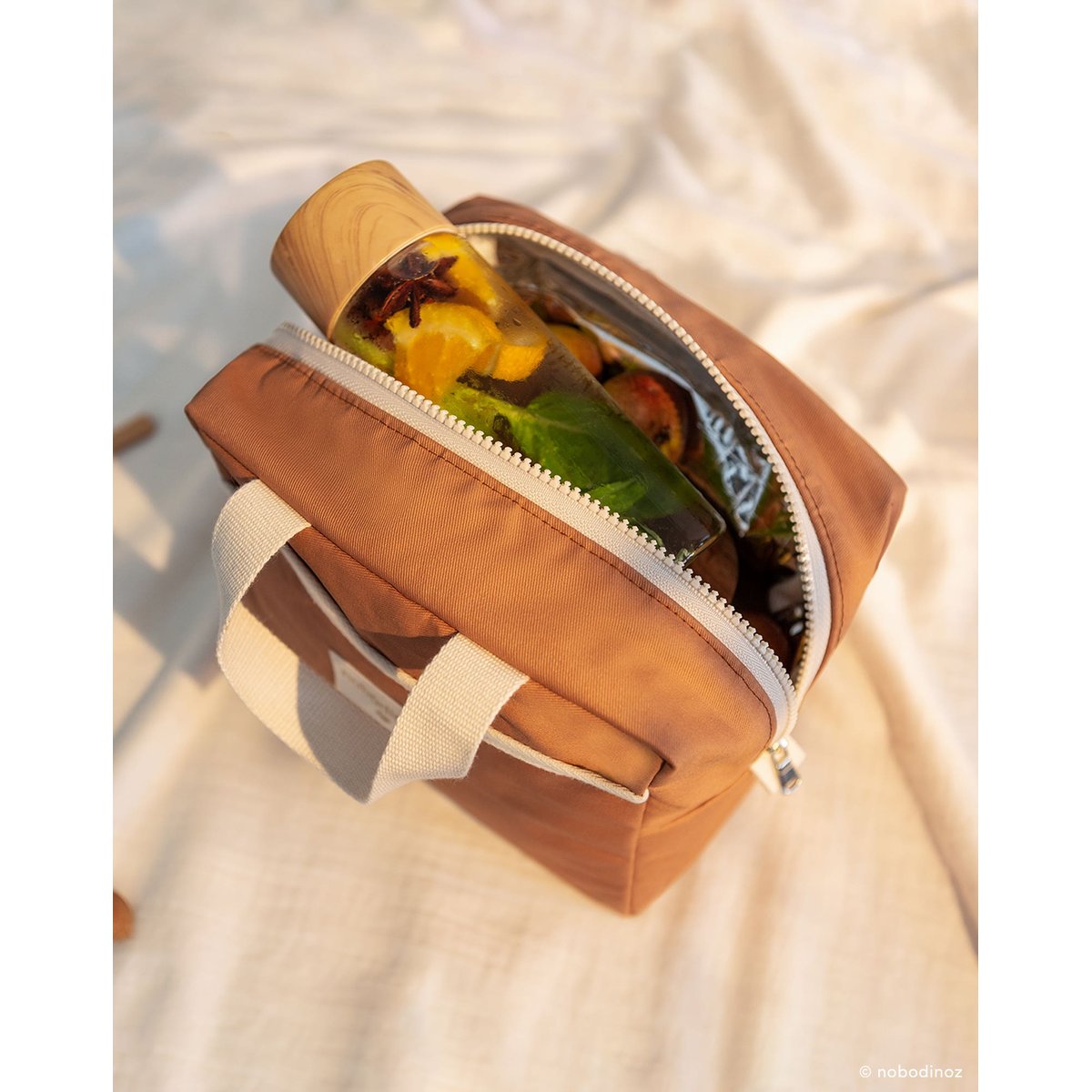 Sac isotherme SUNSHINE cannelle, NOBODINOZ