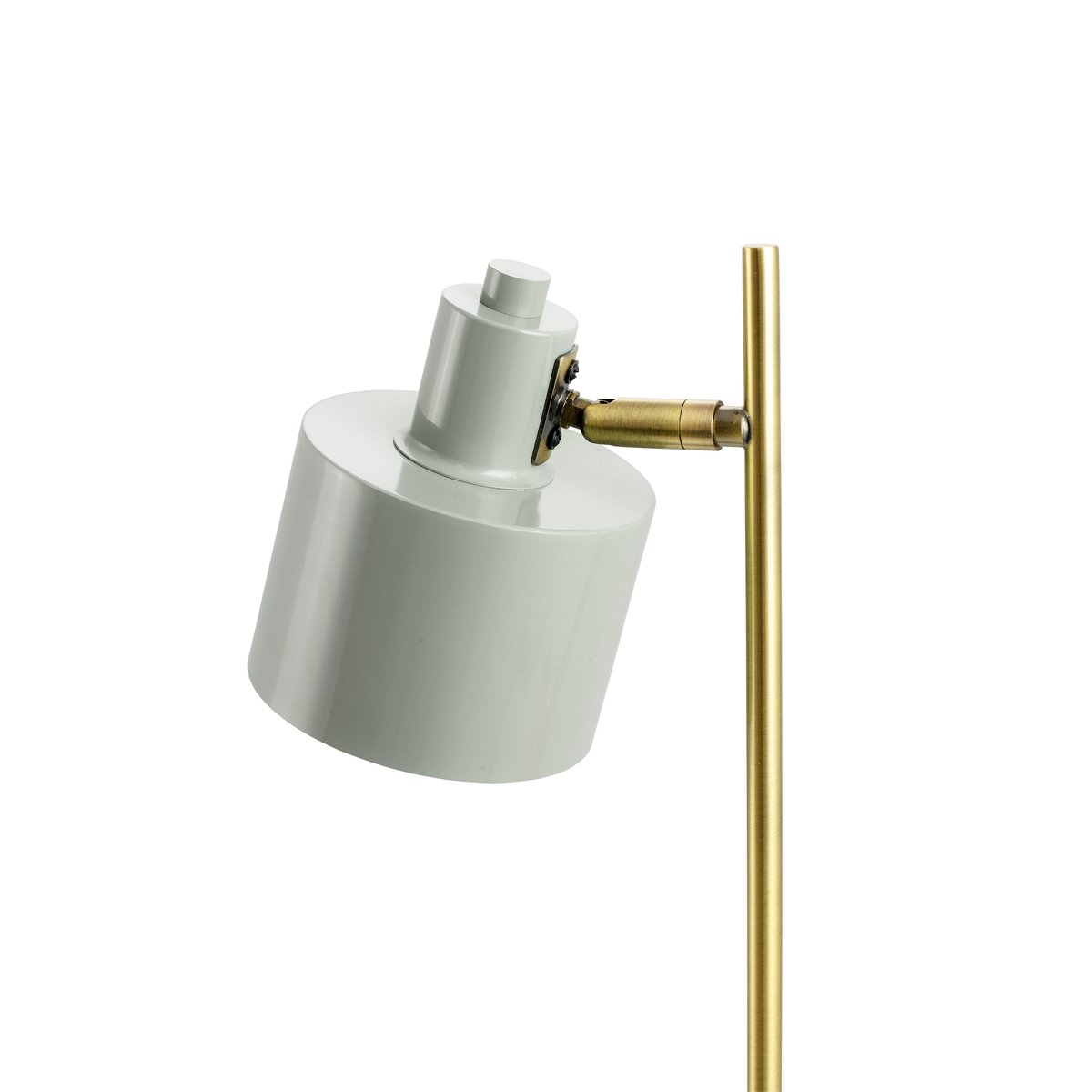 Lampe de table flexible orientable métal curry et turquoise OCEAN gris, DYBERG LARSEN
