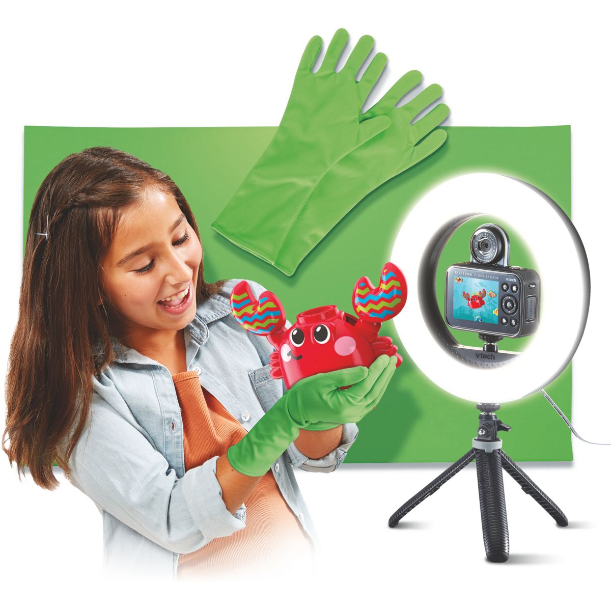 Appareil photo enfant KidiZoom Video Studio Pro couleur unique, VTECH