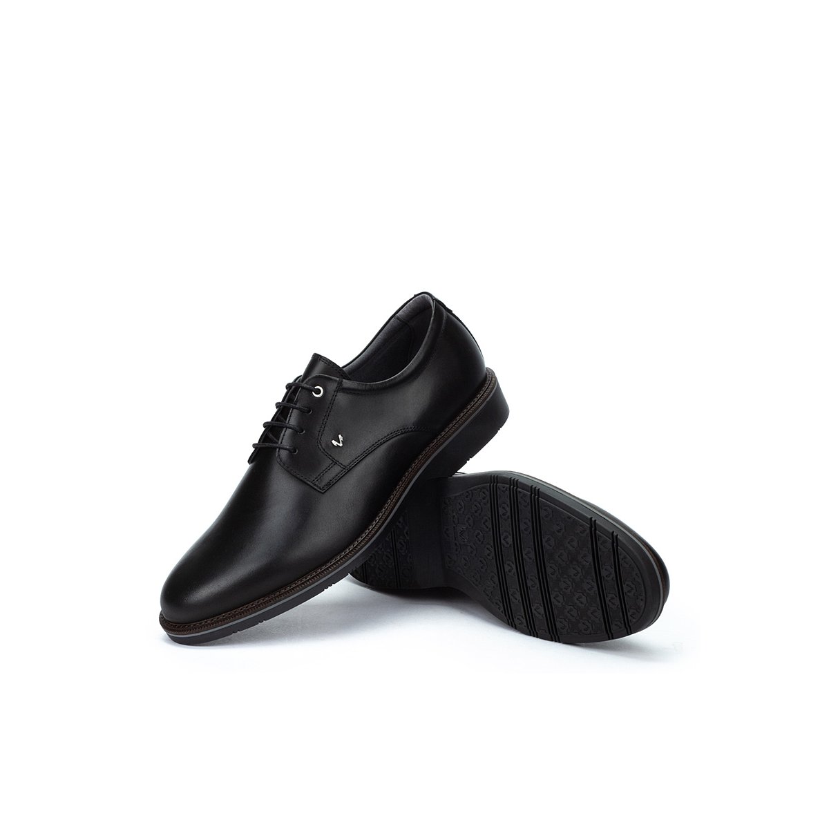 Chaussures à lacets cuir Watford black, MARTINELLI