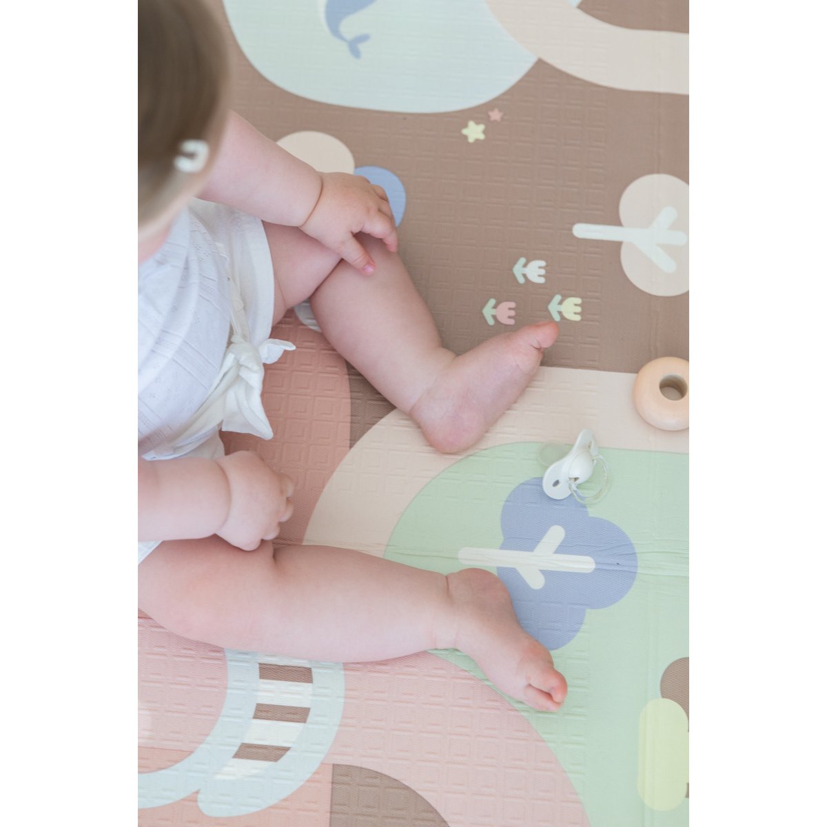 Tapis de motricité BIGLOVE rose, BEABA
