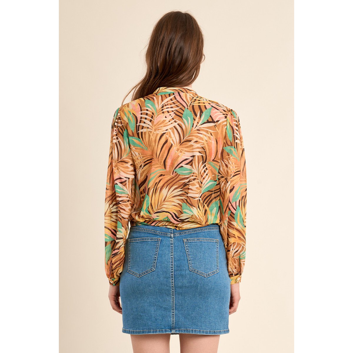 Chemise imprimée, nouable yellow claudia, MOLLY BRACKEN