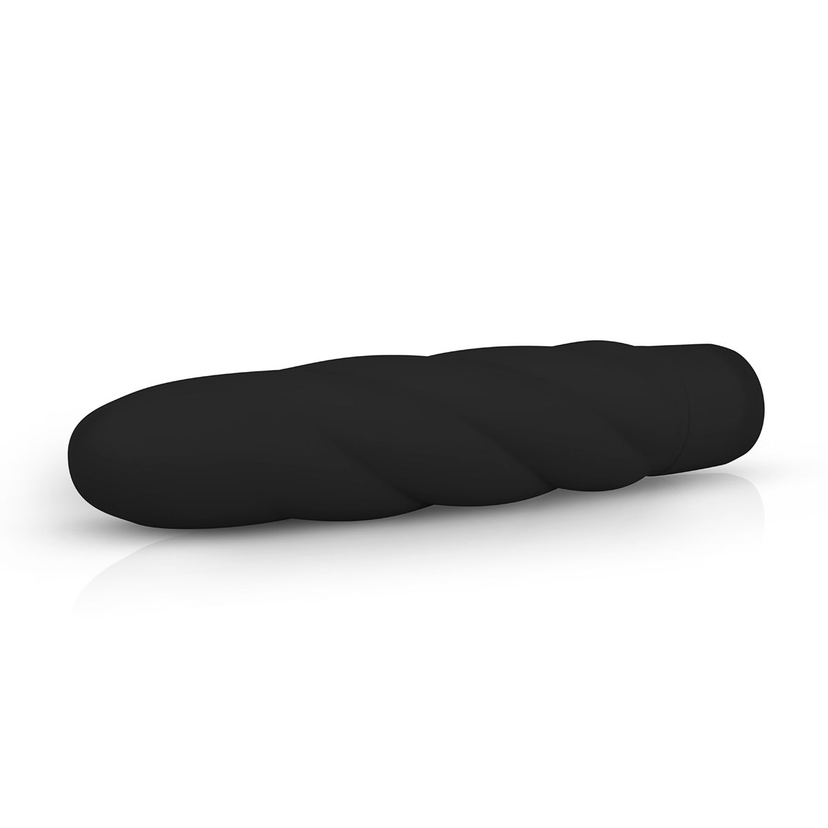 Vibromasseur en silicone noir, EASY TOYS