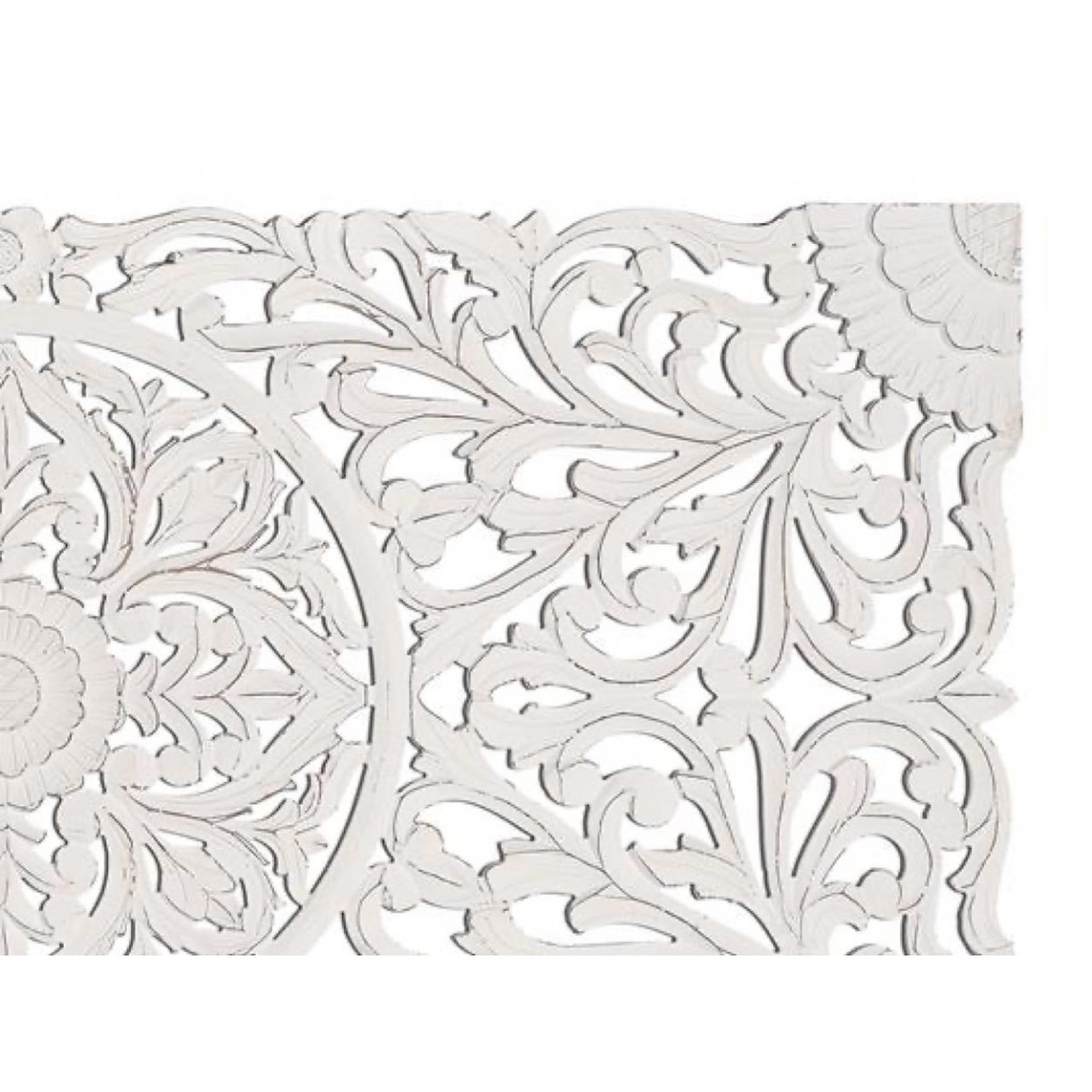 Tête de lit blanc, DECORATION D’AUTREFOIS