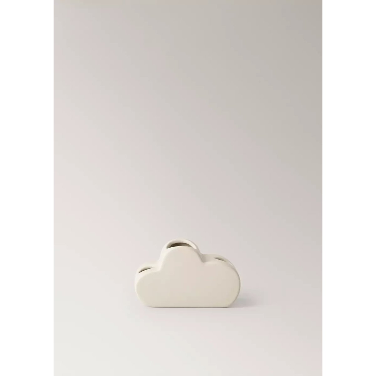 Porte-brosse à dents en grès en forme de nuage sable, MANGO HOME