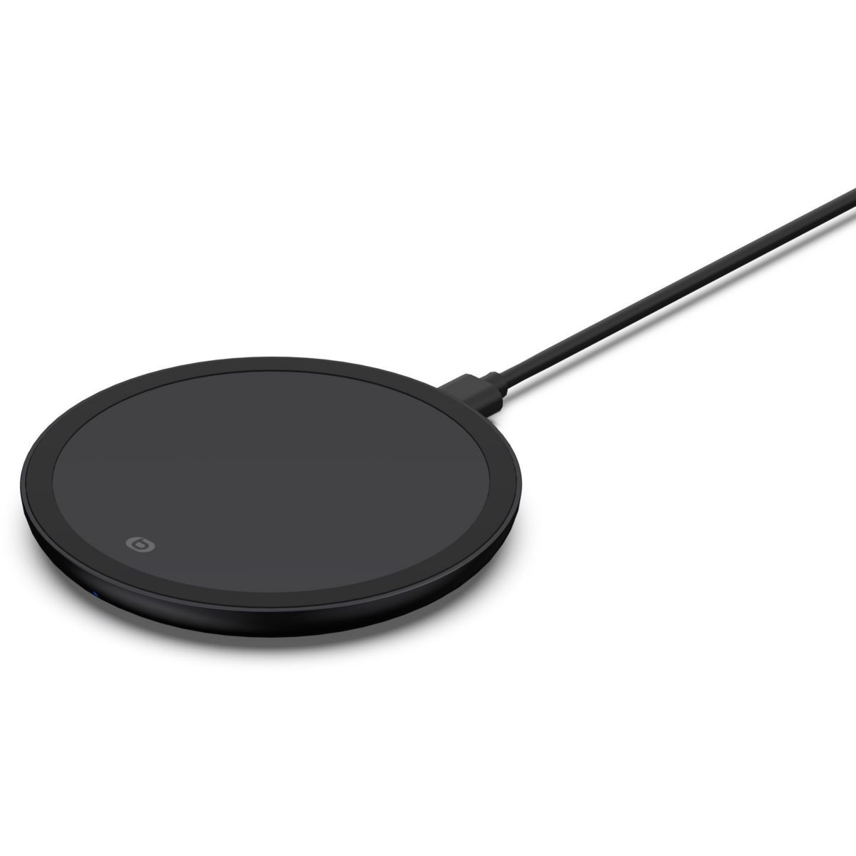 Chargeur induction 10W Noir couleur unique, ESSENTIEL B