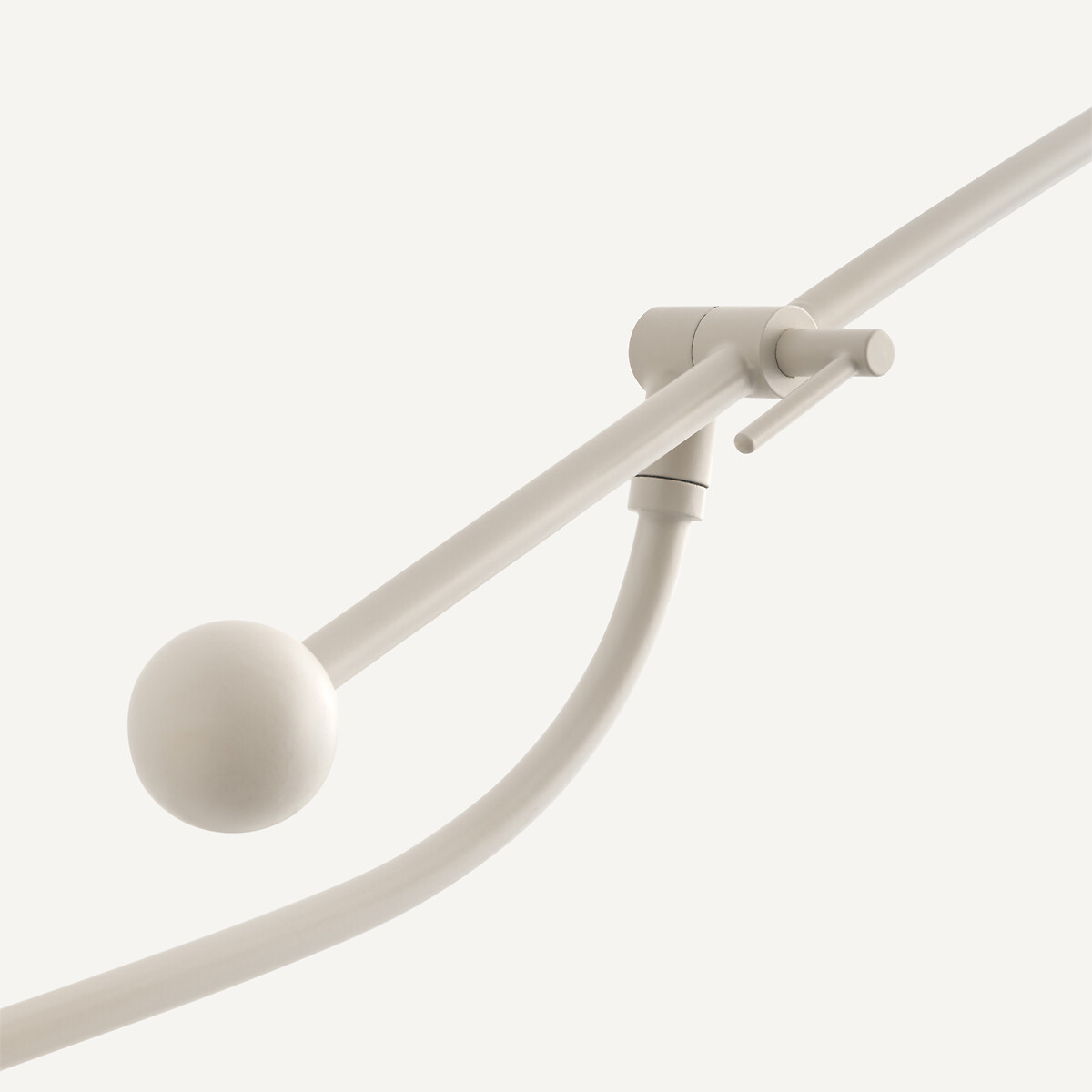 Funambule 1-Arm Articulated Metal Wall Lamp grey, AM.PM