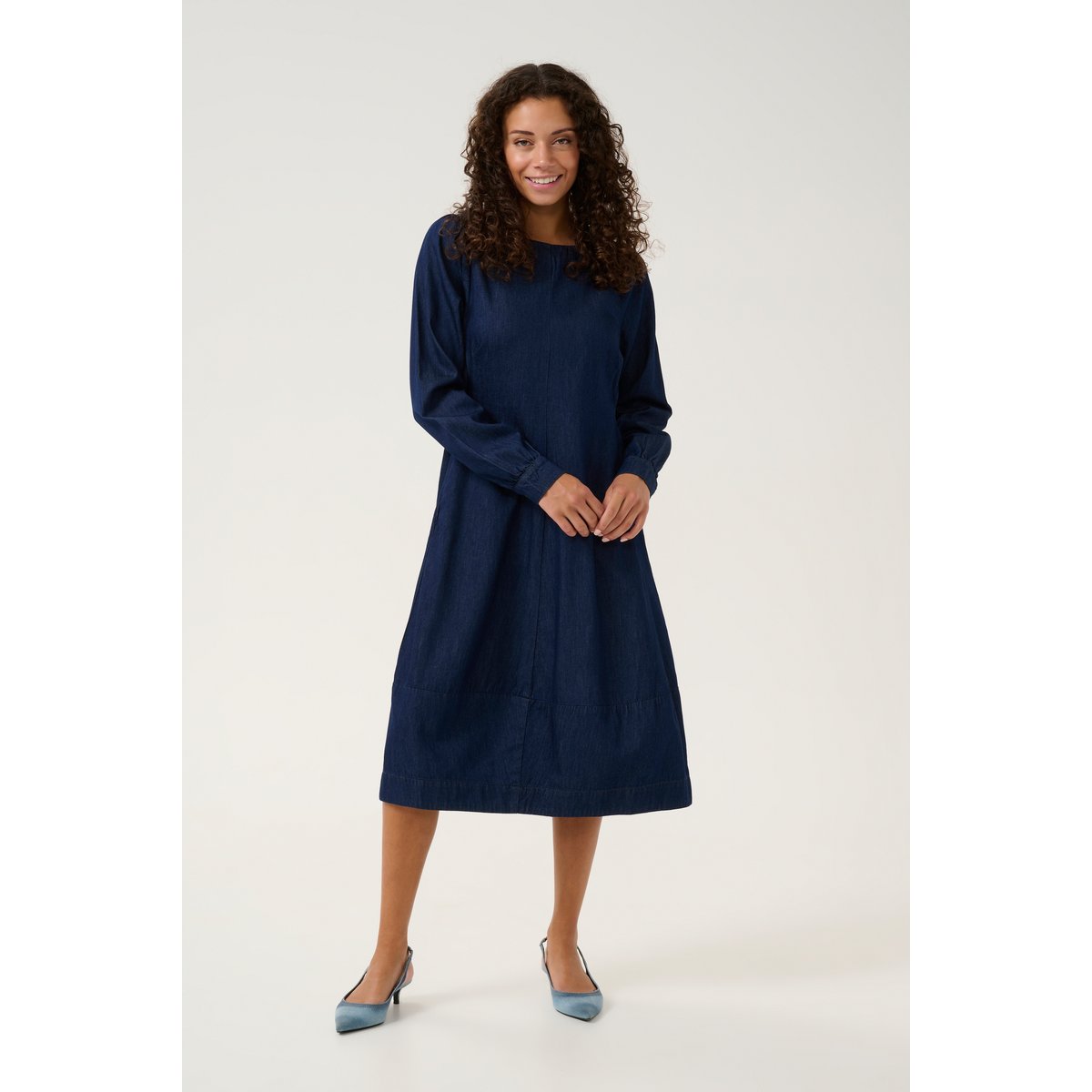 Robe en jean bleu rinse wash, CULTURE