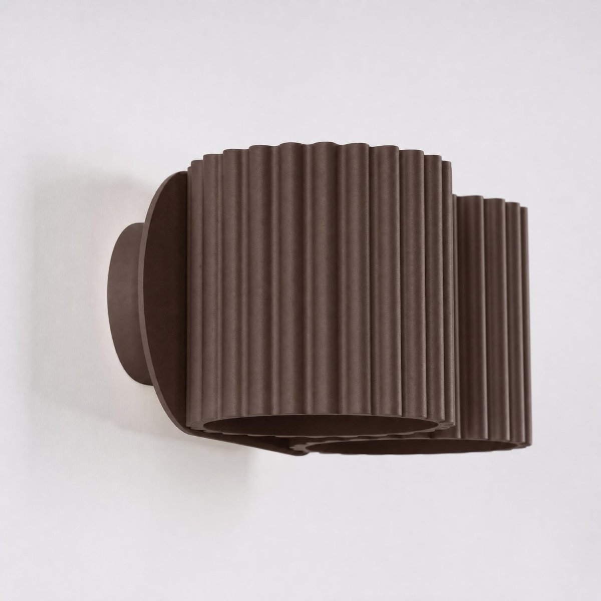 Applique murale Aluminium Brun G9 2 Aura brun, EDEN