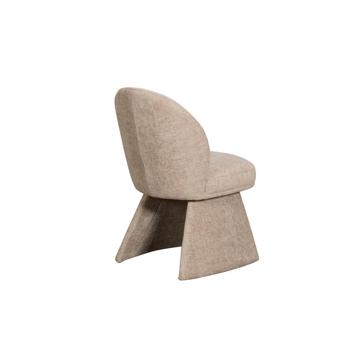 Chaise design beige à assise rembourrée (lot de 2) TREVI beige, PIER IMPORT