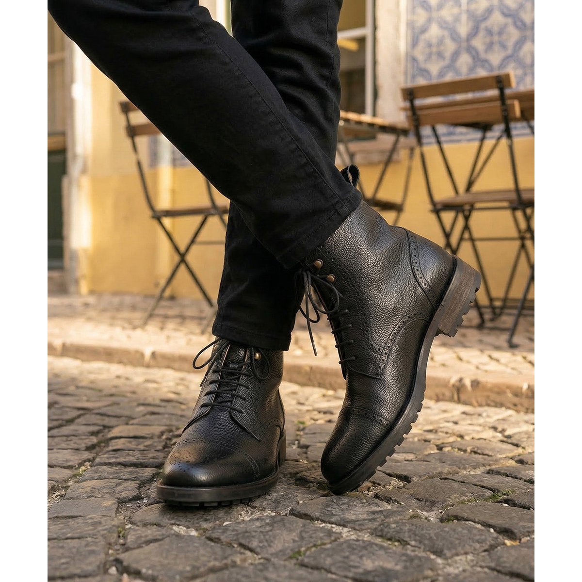 Bottines ERNESTO noir, FINSBURY