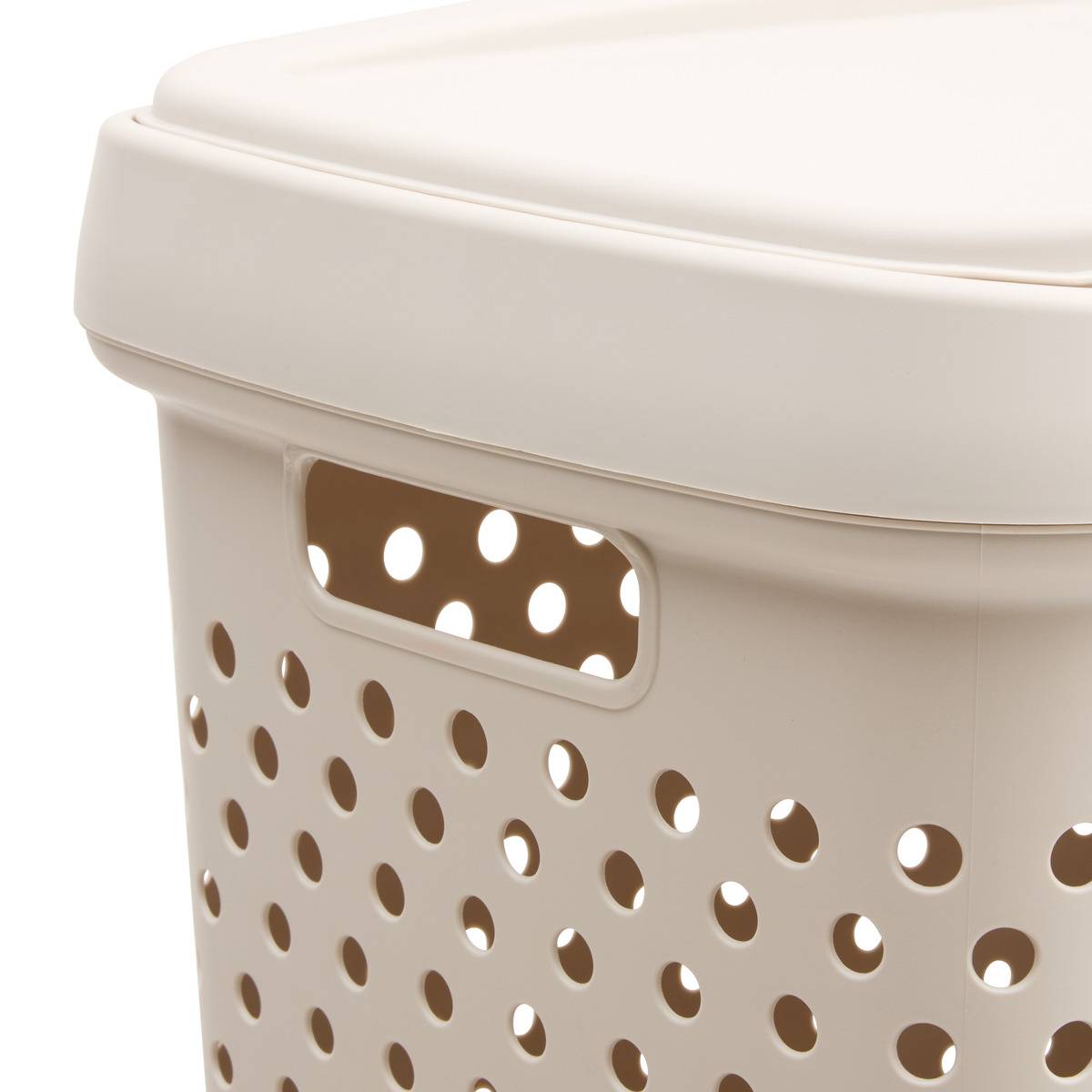 Coffre à linge rectangulaire argile, 5FIVE SIMPLY SMART