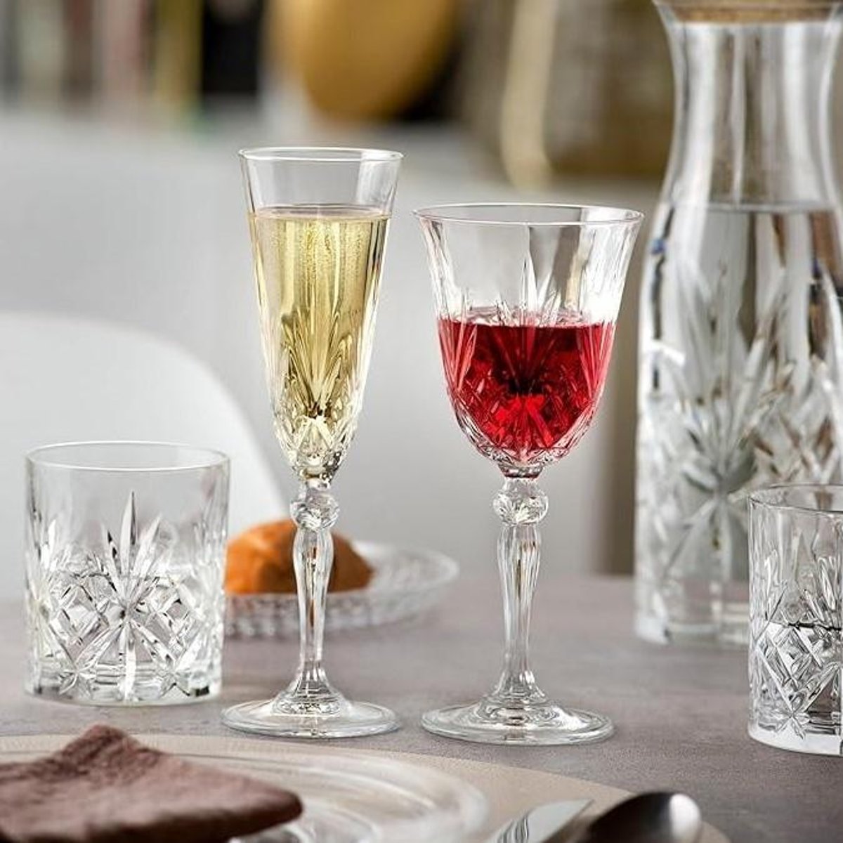 Boite de 6 flutes Mélodia 16 cl - MÉLODIA transparent / cristal, RCR