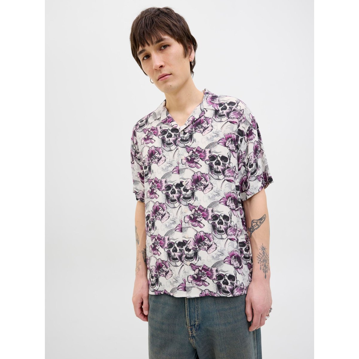 Chemise De Vacances purple orchid, JACK & JONES