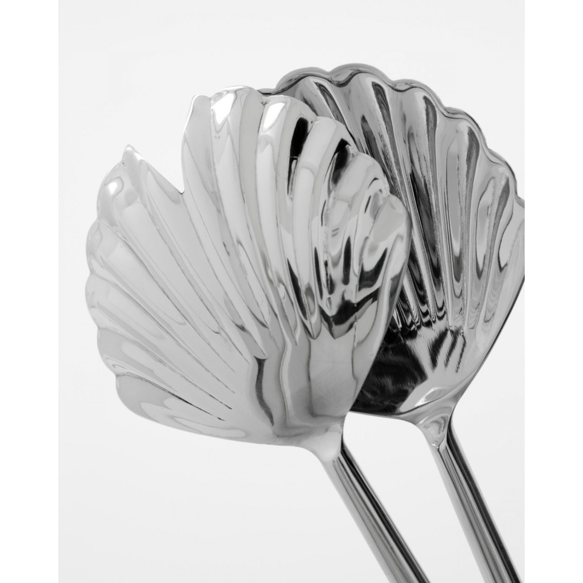 Service à salade en inox Fan finition argentée, HOUSE DOCTOR
