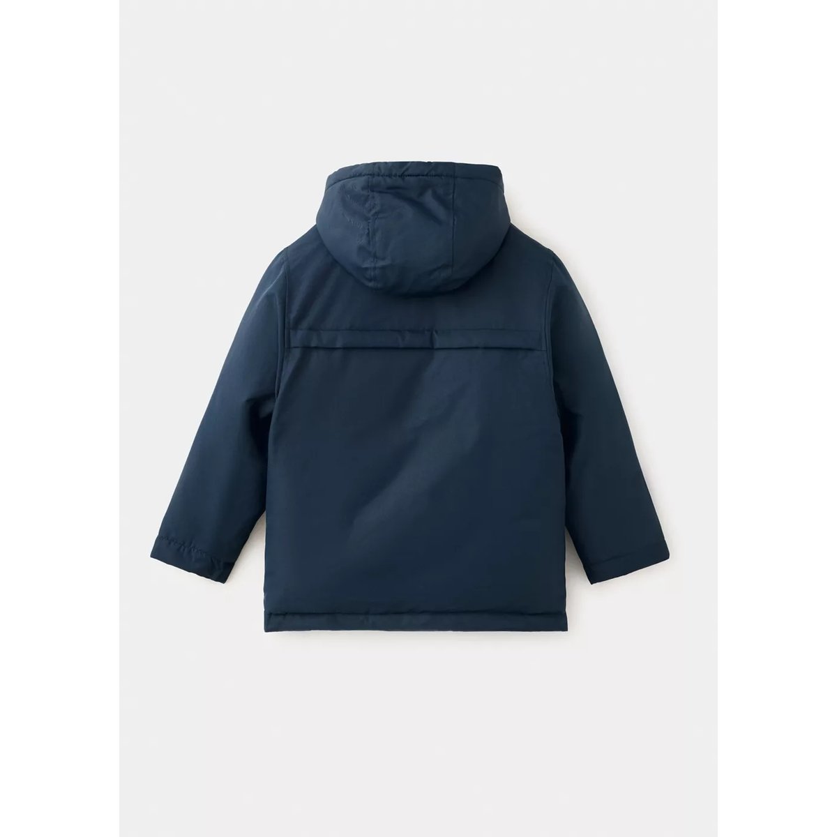 Anorak matelassé à poches bleu marine, MANGO KIDS