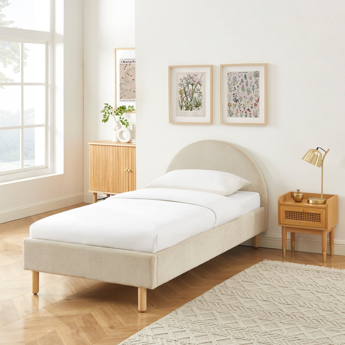 Lit enfant MAGNUS beige sable, SORELH
