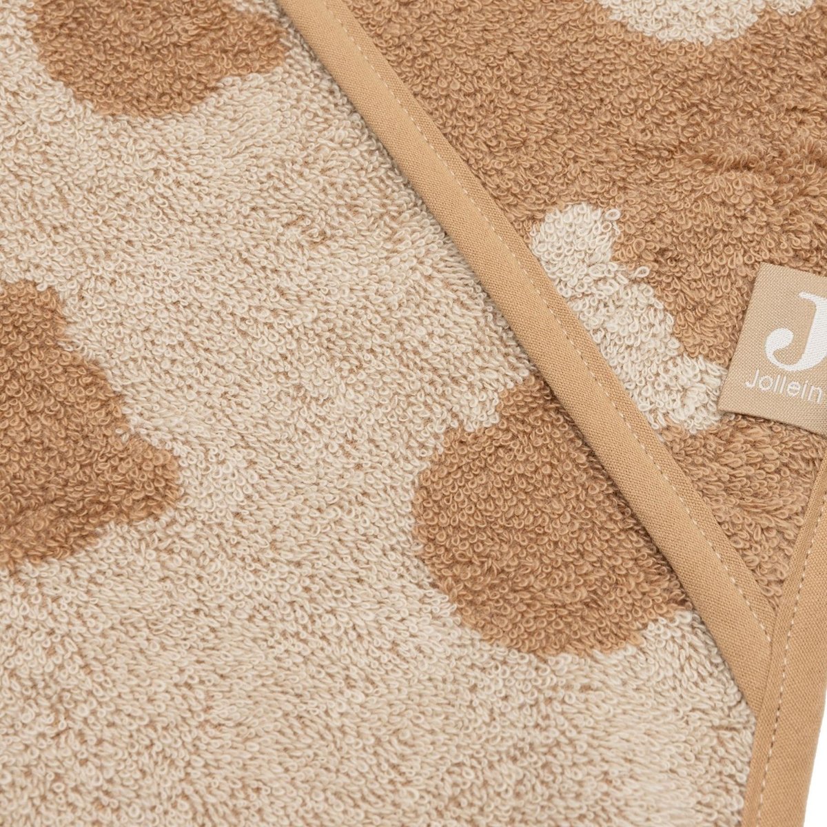 Cape de bain en éponge marron, beige, JOLLEIN