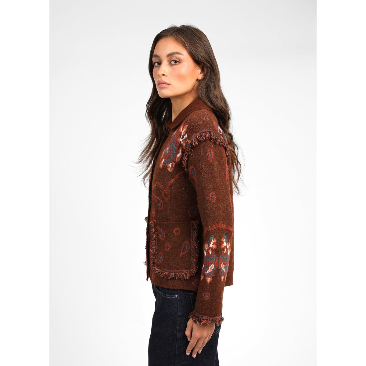 Veste NESTY marron, AN'GE